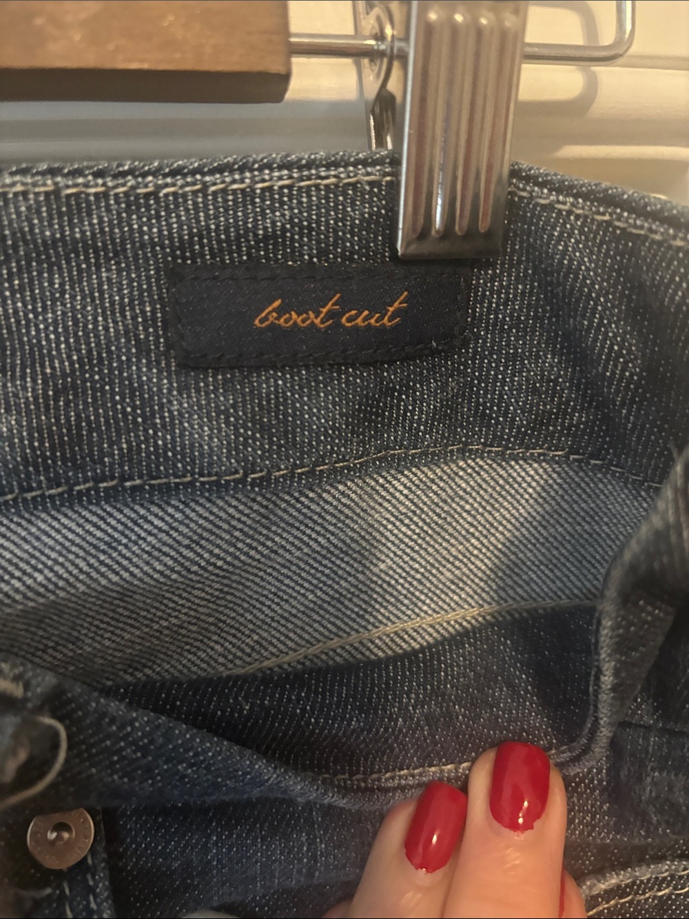 Seven7 Dark Wash Women's Bootcut Jeans - Classic Blue - Picture 3 of 7
